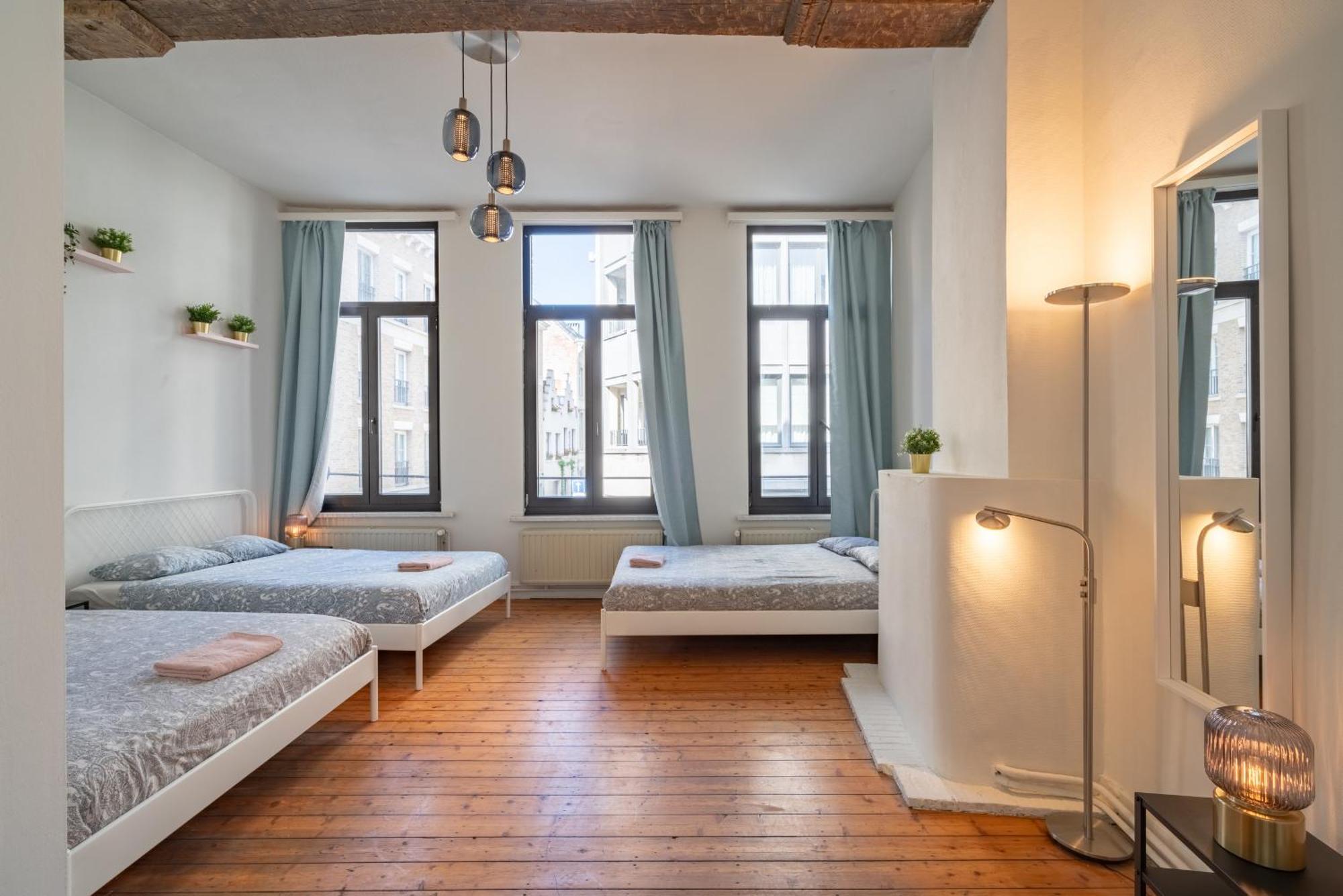 Authentic Apartments In The Center Of Antwerpen Exterior foto